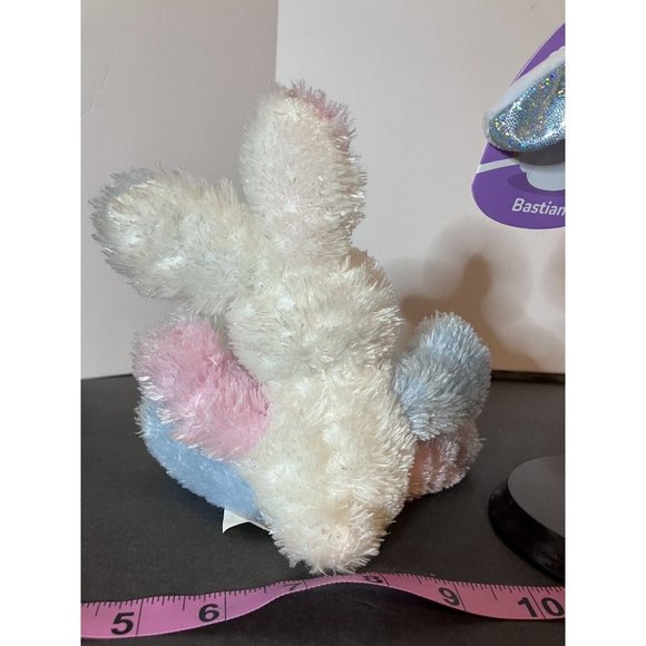 Dan Dee Collector's Choice Bunny Rabbit Plush BABY SMALL 7" pastel color block - Picture 3 of 9